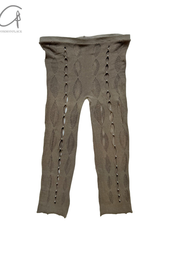 RUIbuilt 25 Spring and Summer Semi-transparent Tights High Elastic Stretch RUI-RSS25JW02-YYH Shale Shale Gray